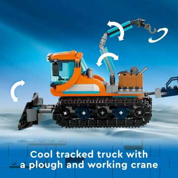 LEGO City Arctic Explorer Truck & Lab 60378 for Ages 6+
