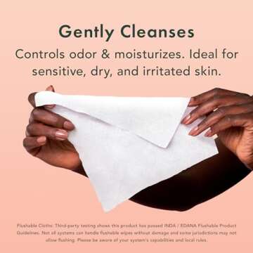 Rael Feminine Wipes, Soothing Wipes for Women - pH Balance, Clean Ingredients, All Skin Types, Vegan, Cruelty Free (4.4 Fl Oz, Pack of 3)
