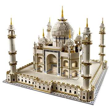 LEGO Creator Expert Taj Mahal 10256 Building Kit and Architecture Model, Perfect Set for Older Kids and Adults (5923 Pieces)