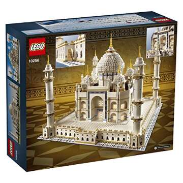 LEGO Creator Expert Taj Mahal 10256 Building Kit and Architecture Model, Perfect Set for Older Kids and Adults (5923 Pieces)