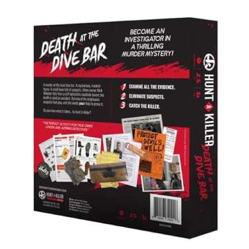 Hunt A Killer: Death At The Dive Bar, Solve a Murder at Old Scratch Tavern, Immersive Murder Mystery...