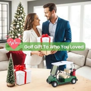 10L0L Mini Golf Cart Alarm Clock for Golf Fans