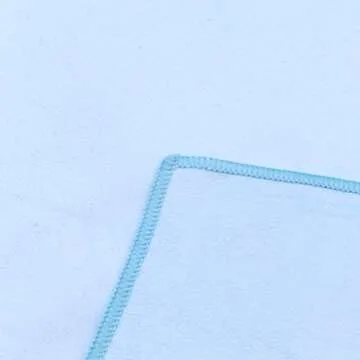 Eunzel Hot Yoga Towel Non Slip Yoga Mat Towel Non-Slip Sweat Absorbent Microfiber Towel for Hot Yoga, Pilates and Workout 72" x 26.5", Blue