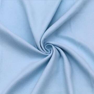 Eunzel Hot Yoga Towel Non Slip Yoga Mat Towel Non-Slip Sweat Absorbent Microfiber Towel for Hot Yoga, Pilates and Workout 72" x 26.5", Blue