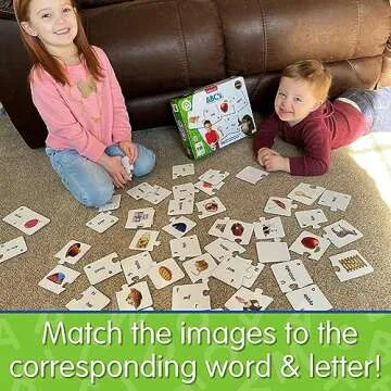 The Learning Journey: Match It! - ABCs - ABC Puzzle, Alphabet Puzzles for 2 Year Olds, Alphabet Puzzles For Kids Ages 3-5, Pre Kindergarten Learning Materials, Award Winning Educational Toys