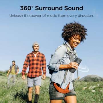 Tribit StormBox 2 Bluetooth Speaker with 34W 360° Surround Sound, XBass Tech, 24H Playtime, IPX7 Wa...