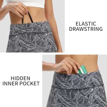 M MOTEEPI Women's Athletic Skorts with Pockets