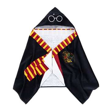 Jay Franco Warner Bros. Harry Potter Hooded Bath/Pool/Beach Towel
