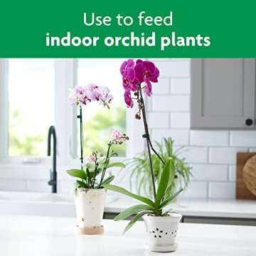 Miracle-Gro Ready to Use Orchid Plant Food Mist, Feeds All Types of Indoor Orchid Plants, 8 oz.