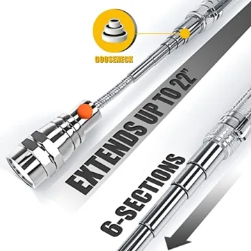 LED Magnetic Pickup Tool - Great for Dads & Handymen