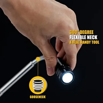 LED Magnetic Pickup Tool - Great for Dads & Handymen