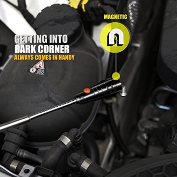 LED Magnetic Pickup Tool - Great for Dads & Handymen