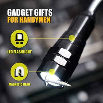 LED Magnetic Pickup Tool - Great for Dads & Handymen