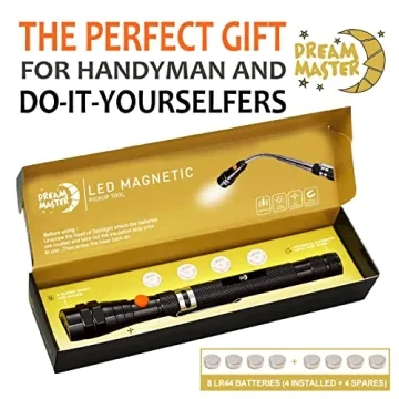 LED Magnetic Pickup Tool - Great for Dads & Handymen