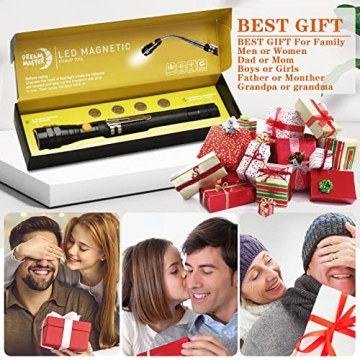 LED Magnetic Pickup Tool - Great for Dads & Handymen