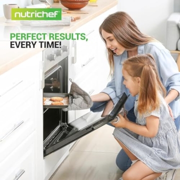 NutriChef Non-Stick 10-Piece Baking Pans Set for All Chefs