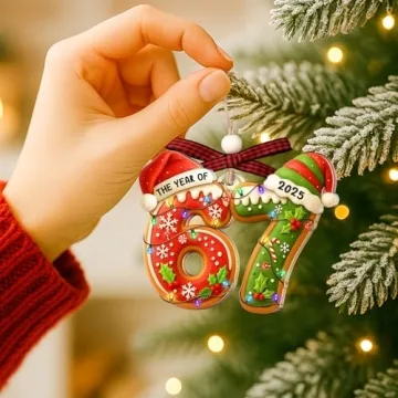 67 Ornament Trendy Meme Christmas Gift for Kids & Teens