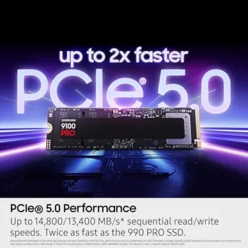 Samsung 4TB SSD 9100 PRO - Ultimate Speed for Gaming and Work