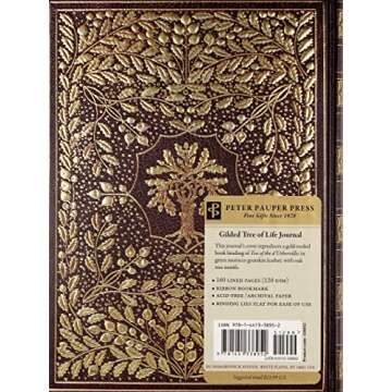 Gilded Tree of Life Journal