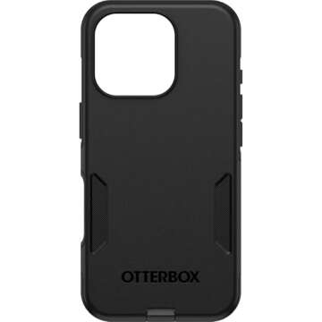 OtterBox iPhone 16 Pro Commuter Case in Black