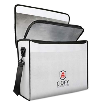 Fireproof Document Bag for Ultimate Protection of Valuables