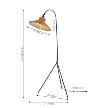 SAFAVIEH Myah 62-inch Modern Boho Floor Lamp