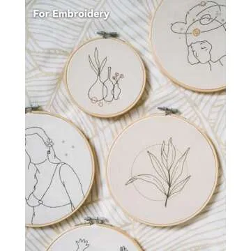 HOTGODEN Light Weight 100% Cotton Muslin Fabric: 63 inch x 2,5,10 Yards Unbleached Muslin Linen Fabric Material for Sewing Material Apparel Cloth