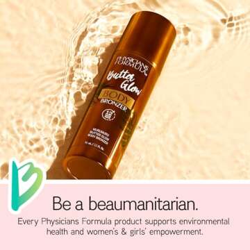 Physicians Formula Body Bronzer - Radiant Glow, Waterproof, Skin-Caring