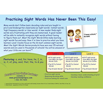 Meet the Sight Words - Level 1 Easy Reader Books Set
