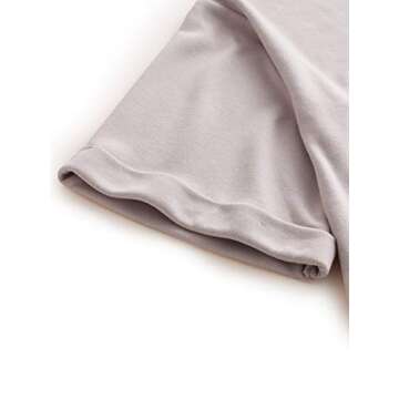 SweatyRocks Elegant Mock Neck T-Shirt for Women