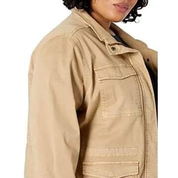 Goodthreads Women's Relaxed Fit Cargo Jacket