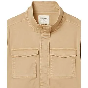 Goodthreads Women's Relaxed Fit Cargo Jacket