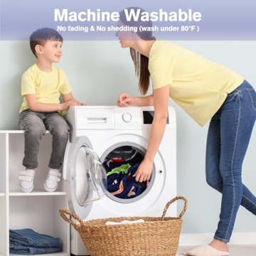 Glow in The Dark Dinosaur Blanket for Kids 50x60