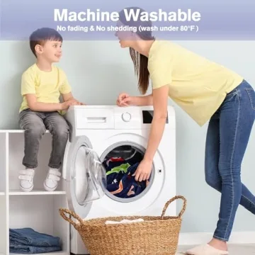 Glow in The Dark Dinosaur Blanket for Kids 50x60