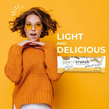 Power Crunch Peanut Butter Protein Wafer Bars 12 Pack