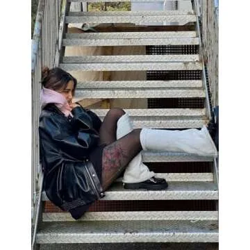 Aelfric Eden Men's Letter Foaming Love Print Varsity Jacket Vintage Graphic Baseball Jacket Unisex Coats Streetwear