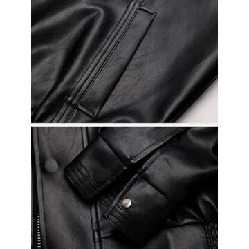 Aelfric Eden Men's Letter Foaming Love Print Varsity Jacket Vintage Graphic Baseball Jacket Unisex Coats Streetwear