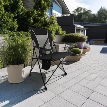 Kijaro Foldable Camping Chair Durable Portable Outdoor Comfort