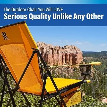 Kijaro Foldable Camping Chair Durable Portable Outdoor Comfort