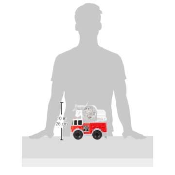 Play-Doh Wheels Fire Truck Toy Vehicle Set, 5 Cans, Preschool Toys for 3 Year Old Boys & Girls & Up, Imagination Toys