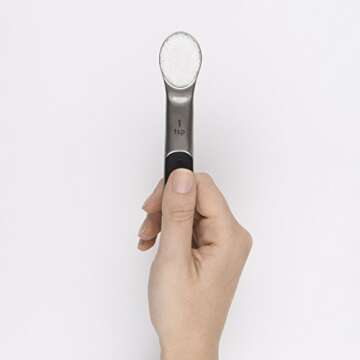 OXO Stainless Steel Measuring Spoon Set, Silver, 4-Piece