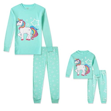 Babyroom Girls Matching Doll Pajamas for Kids - Size 6