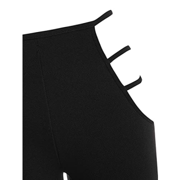 ZAFUL Women's High Waist Cut Out Flare Pants to Elevate Style