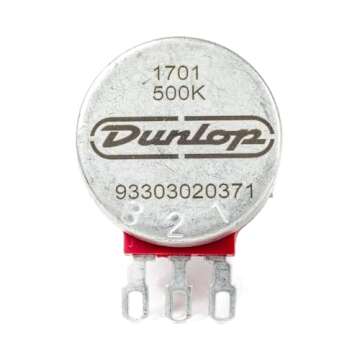 Jim Dunlop Super Pot Split Shaft Potentiometer (DSP500K) - Precision Audio Control