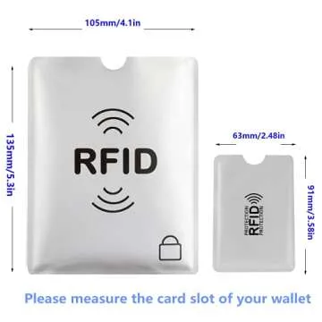 Luumxai RFID Blocking Sleeves Set - Stylish Card Protectors