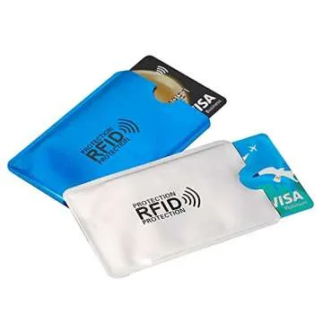Luumxai RFID Blocking Sleeves Set - Stylish Card Protectors
