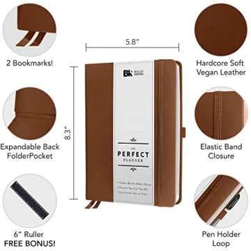 BK UNDATED Yearly Weekly/Monthly Planner 2025-26 Daily Planner Agenda & Personal Organizer to Increa...