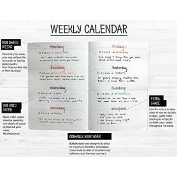 BK UNDATED Yearly Weekly/Monthly Planner 2025-26 Daily Planner Agenda & Personal Organizer to Increase Productivity, Academic Planner w/Sticker Set. A5 (5.8 x 8.3) - Brown Hardcover