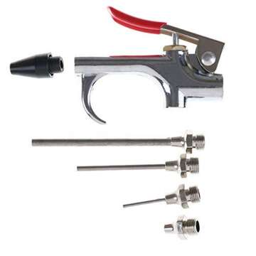 5PC Air Blow Gun Tool: Ultimate Nozzle Kit for Inflation & Cleaning
