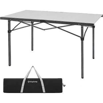 KingCamp Aluminum Folding Camping Table - Lightweight & Portable